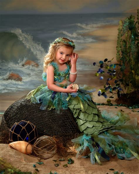 Mermaid Costume The Ultimate In A Little Girls Costume Etsy