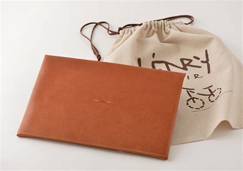 Henry Cuir Document Case Henry Cuir X Hobonichi Accessories Lineup