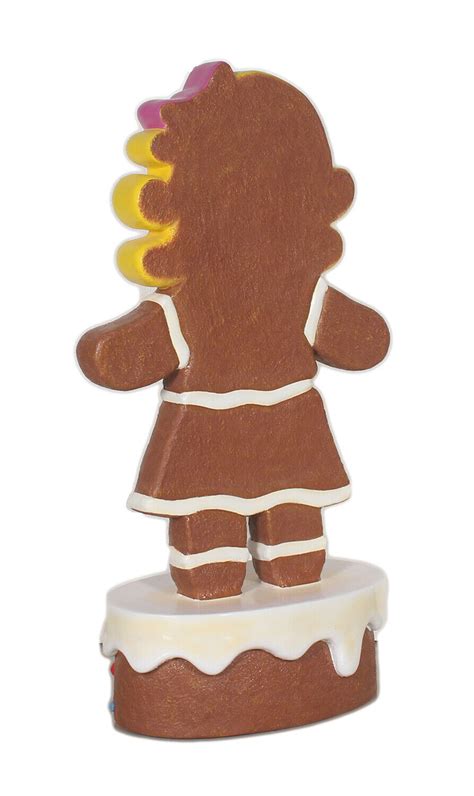 Large Gingerbread Girl Statue Gingerbread Girl Statue 45 Ft Indoor Outdoor Ebay