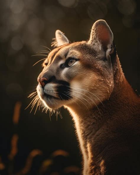 Premium Ai Image Portrait Of Beautiful Puma