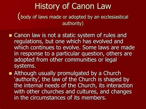 Ppt Introduction To Canon Law Powerpoint Presentation Id1185460
