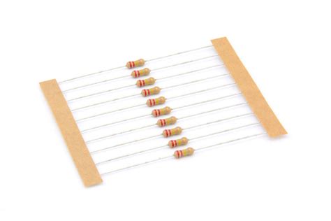 Resistor 220k Ohm 14 Watt 5 10 Pack Kiwi Electronics