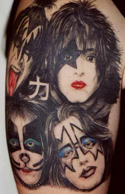 Kiss Kiss Lip Tattoos Skull Tattoos Tatoos Gene Simmons Images Of