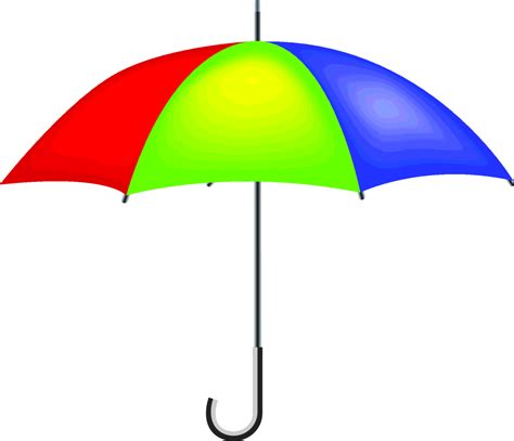 Colorful Vector Umbrella