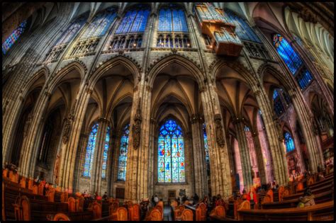 Cologne Cathedral Interior Of The Cologne Cathedral Hdr O Flickr