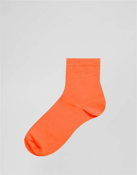 Asos Design 3 Pack Neon Ankle Socks Multi From Asos On 21 Buttons
