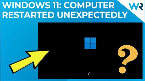 Computer Restarted Unexpectedly In Windows Try These Fixes Youtube