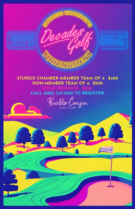 Sturgis Chamber Tournament | Boulder Canyon Golf Club