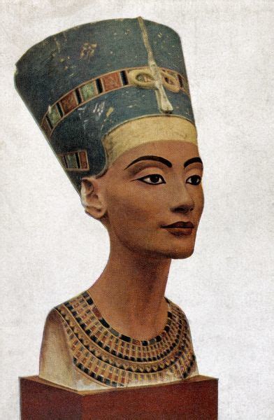Prints Of Queen Nefertiti Of Egypt Portrait Of Bust By Thutmis 1360