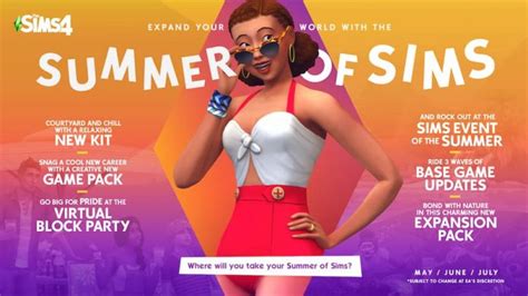 The Sims 4 Is Getting A New Game Pack Expansion And More This Summer