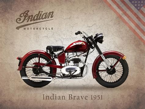 Indian Brave 1951 By Mark Rogan