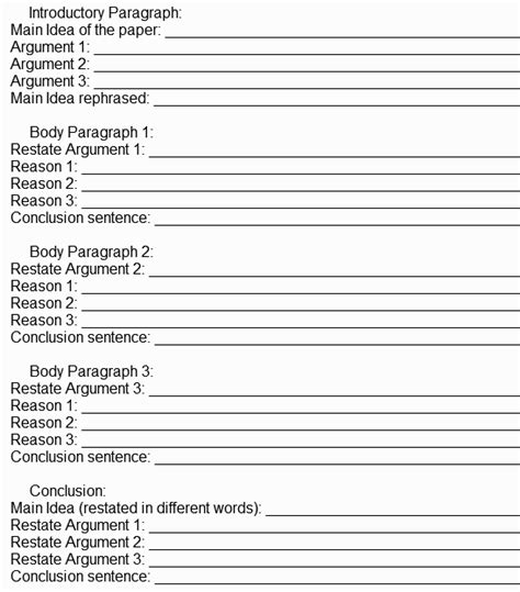 Thesis Statement Template Fill In The Blank Thesis Title Ideas For