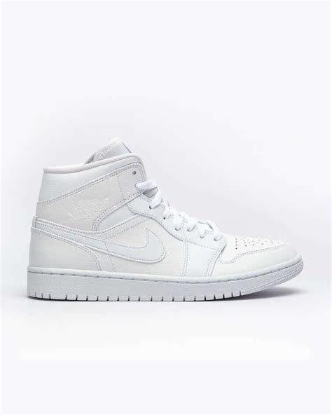 Air Jordan 1 Mid Triple White Blanco 554724 129 Comprar Online En