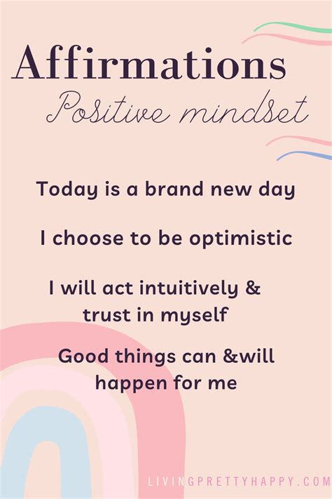 Affirmations And Mantras Page Livingprettyhappy