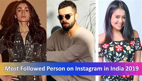 Highest Followers On Instagram Indian Celebrity