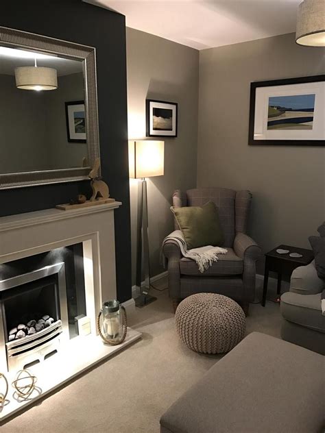 An Inspirational Image From Farrow And Ball Living Room Grey Cosy