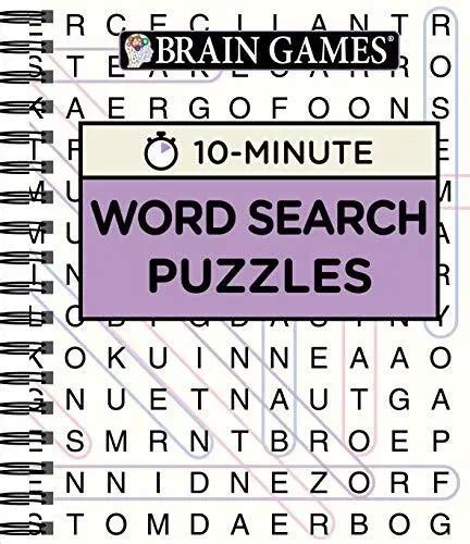 Brain Games 10 Minute Word Search Puzzles By Publications