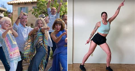 Kyra Pros Mamma Mia 2 Full Body Dance Workout Video Popsugar Fitness