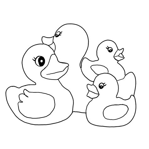 Dibujos De Pato Para Colorear E Imprimir