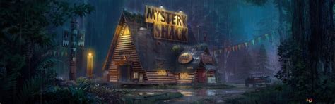 Gravity Falls Mystery Shack K Wallpaper Download