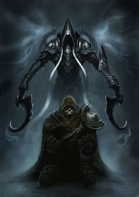 Diablo 3 Reaper Of Souls By Zoppy Dark Fantasy Art Reaper Dark Fantasy