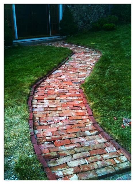 Home Improvement New Old Brick Walkway An Album On Flickr