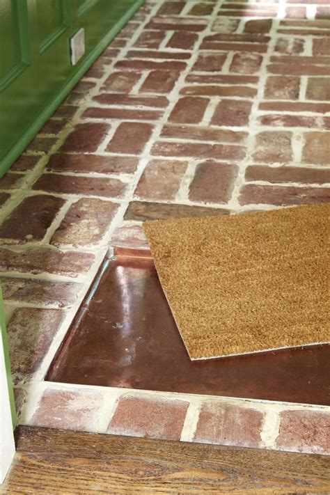 An Insanely Easy Way To Get An Antique Brick Floor Antique Brick