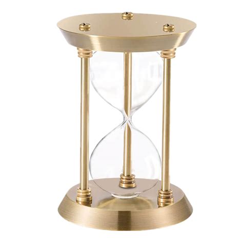 Empty Hourglass Fillable Large Antique Diy Sand Timer Set Metal Sand