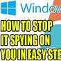 Stop Windows 10 Spying