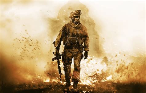 Wallpaper Call Of Duty Modern Warfare 2 Activision Infinity Ward