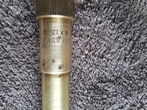 Navy Arms Brass 4x15 Scope Rimfire Central Firearm Forum