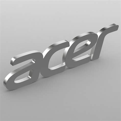 Acer Logo 3d Print Model By 3dlogoman