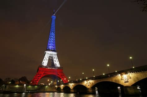 Eiffel Tower To Be Relit In Red White And Blue Following