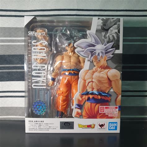 Shf Son Goku Ultra Instinct Figuarts Dragonball Super Hobbies And Toys Collectibles