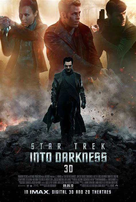 The Trek Collective New International Theatrical Trailer And Poster For Star Trek Into Darkness