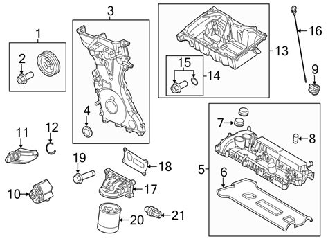Ta u r u s. Ford Taurus Engine Valve Cover Gasket. LITER, BEARINGS ...