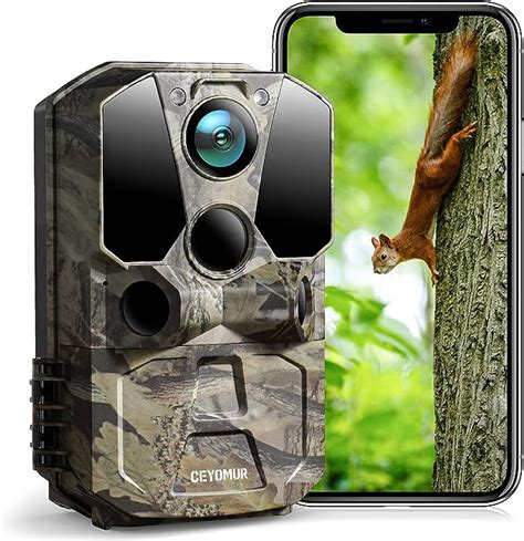 Wildlife Camera Ceyomur K Mp Wifi Bluetooth Trail Camera With Motion Sensor S