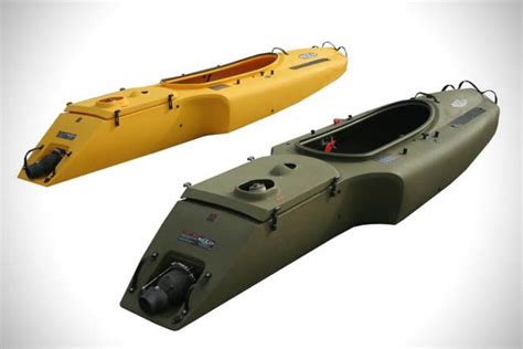 Mokai Motorized Kayak Modular For Easy Storage And Designed With