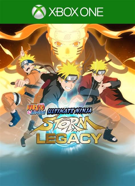 Naruto Shippuden Ultimate Ninja Storm Legacy Xbox One Mídia