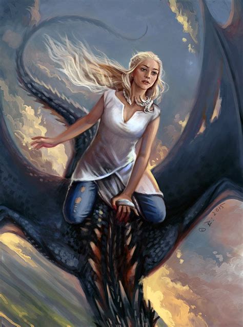 Daenerys By Vesea On Deviantart Game Of Thrones Artwork Arte Game Of