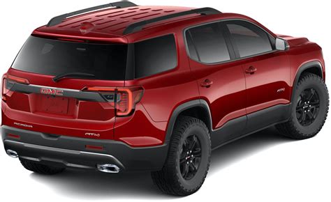 2021 Gmc Acadia Gets New Cayenne Red Color First Look