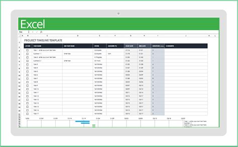 Free Excel Project Management Templates Smartsheet