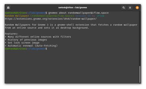 Github Heisantoshgnomex A Cli Tool To Search And Install Gnome