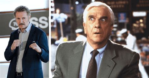 Can Liam Neeson Pull Off A Naked Gun Reboot Fans Divided Over How Actor Compares With Leslie
