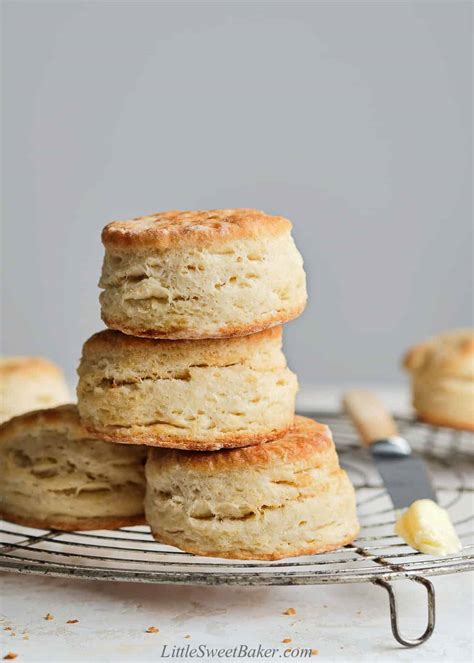 Flaky Butter Biscuits Recipe Little Sweet Baker