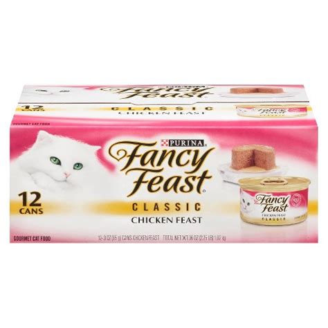 The kitty bowl pro™ also reduce the pet's promotes the health of the digestive system. Purina® Fancy Feast Classic Chicken Wet Cat Food - 3oz ...