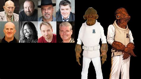 Animated Voice Comparison Admiral Ackbar Star Wars Youtube