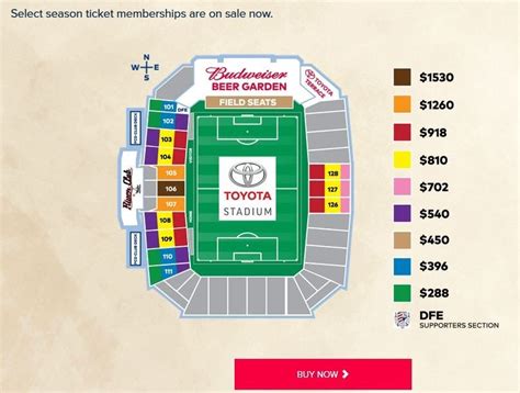 Fc Dallas Announces More Seating Labels Largest Sg Section As Field