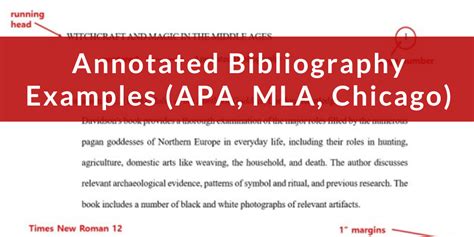 Annotated Bibliography Examples Apa Mla Chicago Wordvice