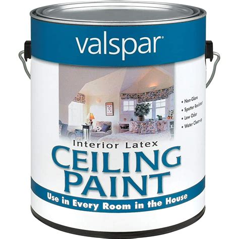 Valspar 1426 Interior Latex Ceiling Paint 1 Gallon White Walmart